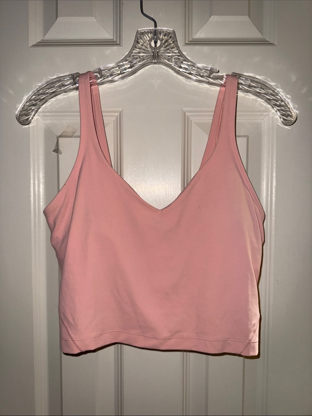 Light Pink Lulu Lumon align Tank Top